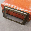 24X Home Cabinet Frame Handle Drawer Label Tag Pull File Name Card Holder HLT