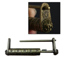 Retro Jewelry Wood Box Code Password Padlock Cabinets Drawer Closet Lock V XGM