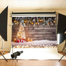 7x5FT Christmas Tree Gift Photography Background Studio Photo Xma Backdr QEN