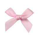 100Pc Pink Satin Ribbon Bow For Scrapbooking Card-making Craft DIY Deco