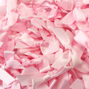 100Pc Pink Satin Ribbon Bow For Scrapbooking Card-making Craft DIY Deco