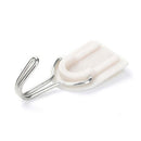 12pcs House Wall Door Plastic Metal Self-adhesive Sticky Hook Hanger HDP