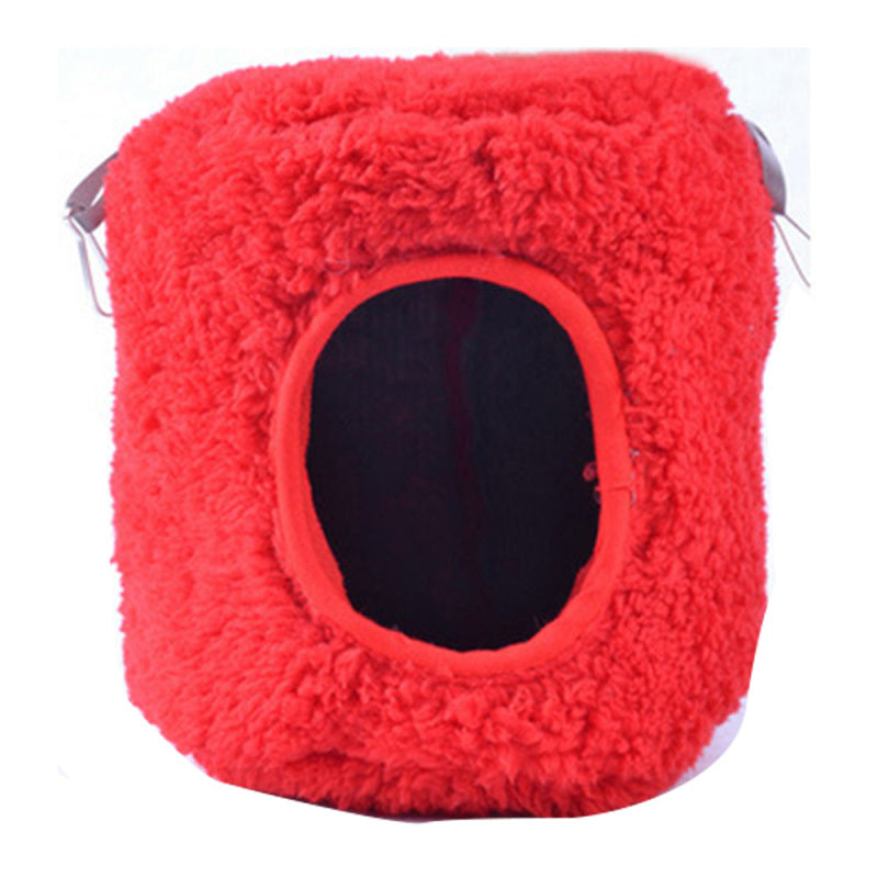 Warm Bed Rat Hammock Squirrel Winter Toys Pet Hamster Cage House Hang Nest BDI