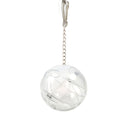 Hanging Cage Bell Foraging Chain Birds Parrots Ball Toys Food Feeder For Treats
