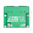 9V 12V 24V to 5V DC-DC Step Down Charger Power Module Dual USB Output 3A 1Psc