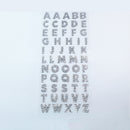 Letter A-Z Alphabet Glitter Self Adhesive Crystals Stickers Stick On DIY Wx