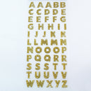 Letter A-Z Alphabet Glitter Self Adhesive Crystals Stickers Stick On DIY Wx