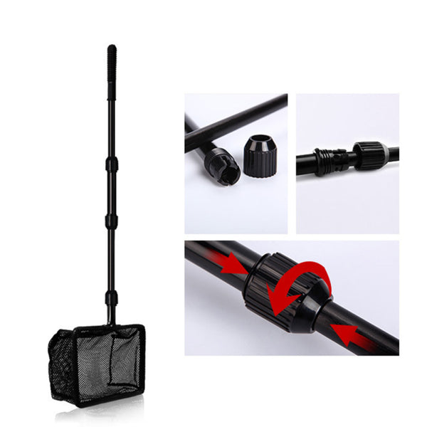 Pet Fish Tank Algae Vacuum Gravel Cleaner Magnetic Brush Aquarium Cleaning zxc