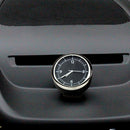 Steel Car Auto Vehicles Time Clock Meter Fit for Dashboard Ornament Deco FFC