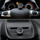 Steel Car Auto Vehicles Time Clock Meter Fit for Dashboard Ornament De KPT
