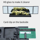 1pcs Clip On Rear View Mirror Wide-angle Lens Convex Mirror Driving Safety g