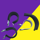 Rubber Clips Hose Pipe Clamps - Cable Wiring Tube