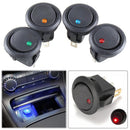20pcs Round Rocker Switch 12V with LED Light Dot Car Auto RV Boat Toggl USK