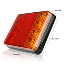 2pc Trailer Truck LED Taillight Brake Stop Turn Signal Indicator Light La JTB