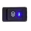 5X 12V 35A Car Auto Fog Light Rocker Toggle Switch Blue LED Dashboard MYF OBH