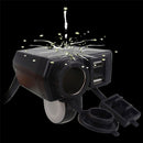 1X Waterproof Motorcycle 12VGPS Cigarette Lighter Dual USB Power Socket C LXE