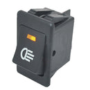 5 X 12V 35A GM Anti-Fog Lamp Rocker Switch Yellow LED Instrument Panel 4P JXI
