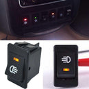 5 X 12V 35A GM Anti-Fog Lamp Rocker Switch Yellow LED Instrument Panel 4P JXI
