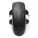 Universal Motorcycle Rear Wheel Cover Fender Splash Guard Mudguard+Bra