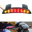 Smoke Rear LED Tail Light Brake Stop Lamp For Motorcycle Bobber Chopper  SFS