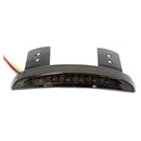 Smoke Rear LED Tail Light Brake Stop Lamp For Motorcycle Bobber Chopper  SFS