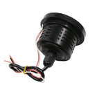 2pcs Car Angel Eye COB Halo Ring LED DRL Projector Len Fog Driving Light TAD