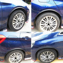 4Pc 28.7" Carbon Fiber Car Wheel Eyebrow Arch Protector Trim Lip Fender Flares