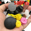 500x  Mixed Plastic Auto Cars Fastener Clip Bumper Fender Trim Rivet Door XFZ