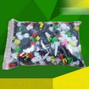 500x  Mixed Plastic Auto Cars Fastener Clip Bumper Fender Trim Rivet Door NGI