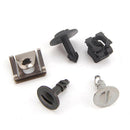 60PC Engine Pan Protection Kit Pin Nut For VW Volkswagen Audi A4 S4 Pass NNB