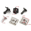 60PC Engine Pan Protection Kit Pin Nut For VW Volkswagen Audi A4 S4 Pass NNB