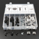 60PC Engine Pan Protection Kit Pin Nut For VW Volkswagen Audi A4 S4 Pass NNB