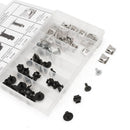 60PC Engine Pan Protection Kit Pin Nut For VW Volkswagen Audi A4 S4 Pass NNB