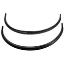 2pc Universal Car Flexible Fender Flares Durable Over  Wheel Arches WOV