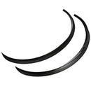 2pc Universal Car Flexible Fender Flares Durable Over  Wheel Arches WOV