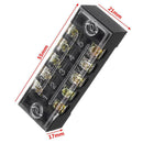 5Ground Circuit Terminal Blocks Dual Row 5Position Screw Terminal Strip A TSM