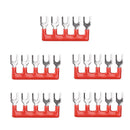 5Ground Circuit Terminal Blocks Dual Row 5Position Screw Terminal Stri DLG