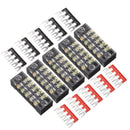 5Ground Circuit Terminal Blocks Dual Row 5Position Screw Terminal Stri DLG