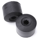 20pcs 17mm Wheel Lug Nut Bolt Cap Dust Cover+Hook Kit Fit For VW Volkswagen