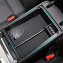 1X Black-Central-Console-Armrest-Secondary-Storage-Box-Tray-For-Hyundai- JSG