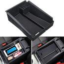 1X Black-Central-Console-Armrest-Secondary-Storage-Box-Tray-For-Hyundai- JSG
