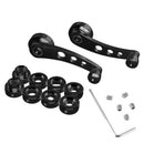 2PC UNIVERSAL CAR BILLET ALUMINUM WINDOW CRANK HANDLE WINDER TRUCK PICKUP D dr