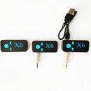 X6 Wireless Bluetooth 4.0 3.5mm AUX Audio Stereo Musician Car Receiver A HHA