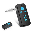 X6 Wireless Bluetooth 4.0 3.5mm AUX Audio Stereo Musician Car Receiver A HHA