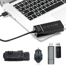 4-Port USB 3.0 Extension Charger Adapter Switch Compatible with USB2.0, US TDG