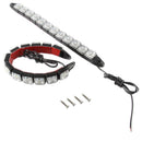 2X Universial 12LED DRL Flexible Daytime Running Light Driving Daylight Fog Lamp