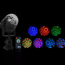 Car Disco DJ Stage LED RGB Crystal Ball Party Lamp Light For Civic Xmas Party vb