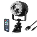 Car Disco DJ Stage LED RGB Crystal Ball Party Lamp Light For Civic Xmas Party vb