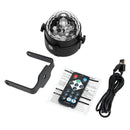 Car Disco DJ Stage LED RGB Crystal Ball Party Lamp Light For Civic Xmas Party vb