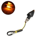 Lot 1* Motorcycle Motorbike Smoke 14 LED Turn Signal Amber Lights Lamp Indicator